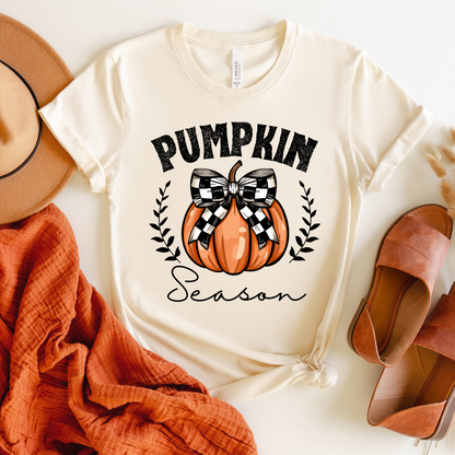 Pumpkin Season Tee – Cozy & Classic Fall Style T-Shirt