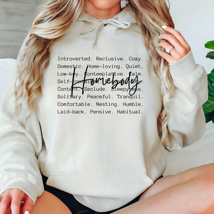 Homebody Minimalist Hoodie