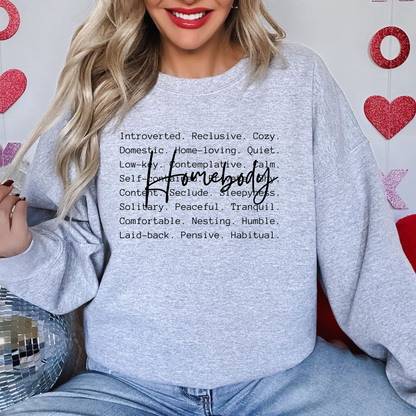 Homebody ~ Minimalist Comfort Sweatshirt