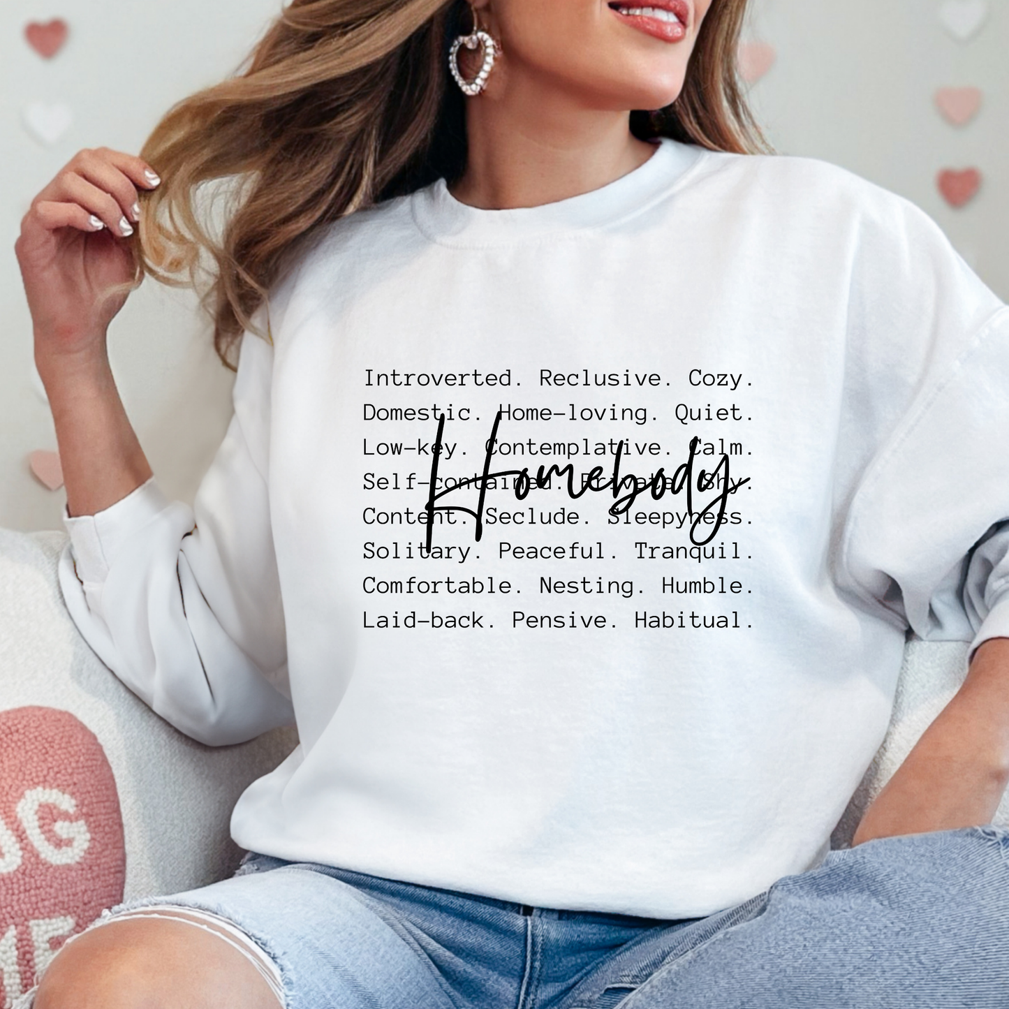 Homebody ~ Minimalist Comfort Sweatshirt