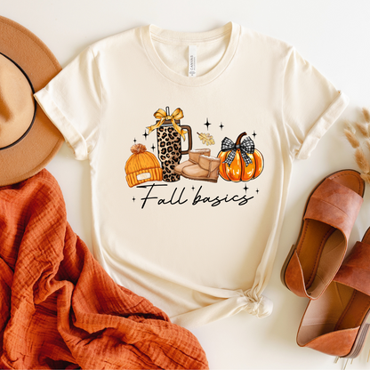 Fall Basics Tee – Cozy & Chic Autumn Essentials T-Shirt