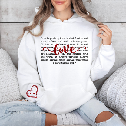 Love Is Patient Hoodie