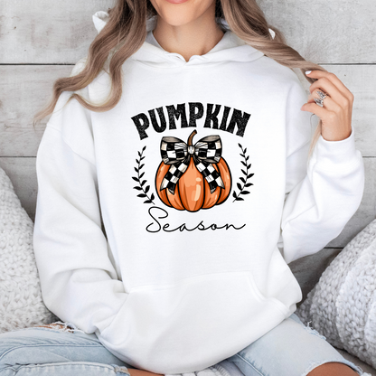 Pumpkin Season Hoodie – Cozy & Classic Fall Style Hoodie