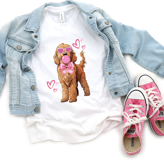 Bubblegum Pup Valentine's Day Sweatshirt