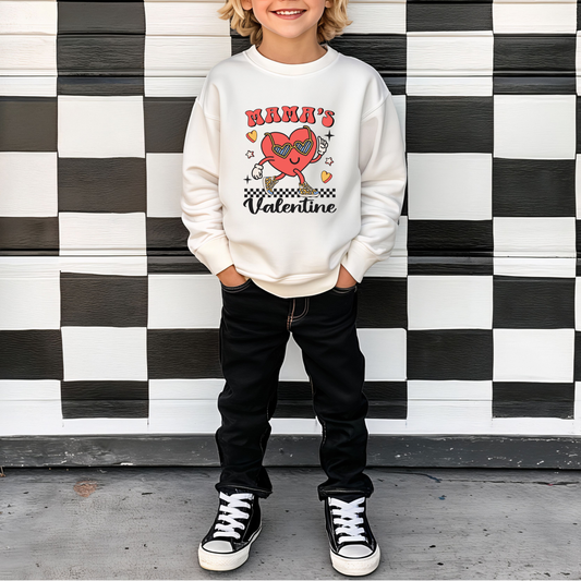 Mama’s Valentine Kids Sweatshirt