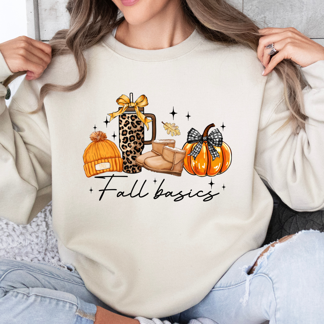 Fall Basics Sweatshirt – Cozy & Chic Autumn Essentials Sweatshirt