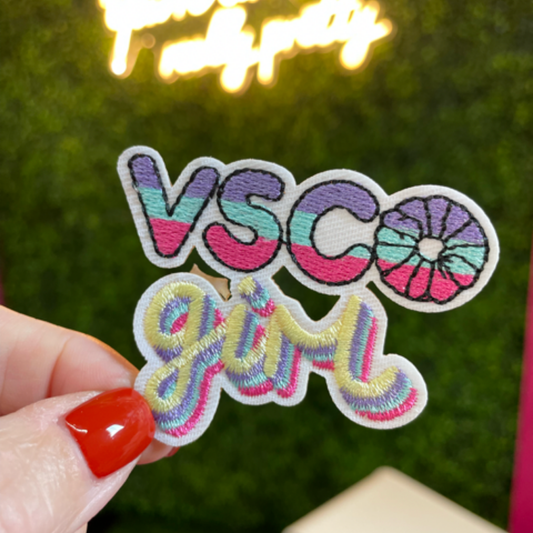 VSCO Girl Embroidered Patch