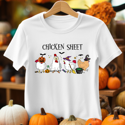 Chicken Sheet Halloween T-Shirt