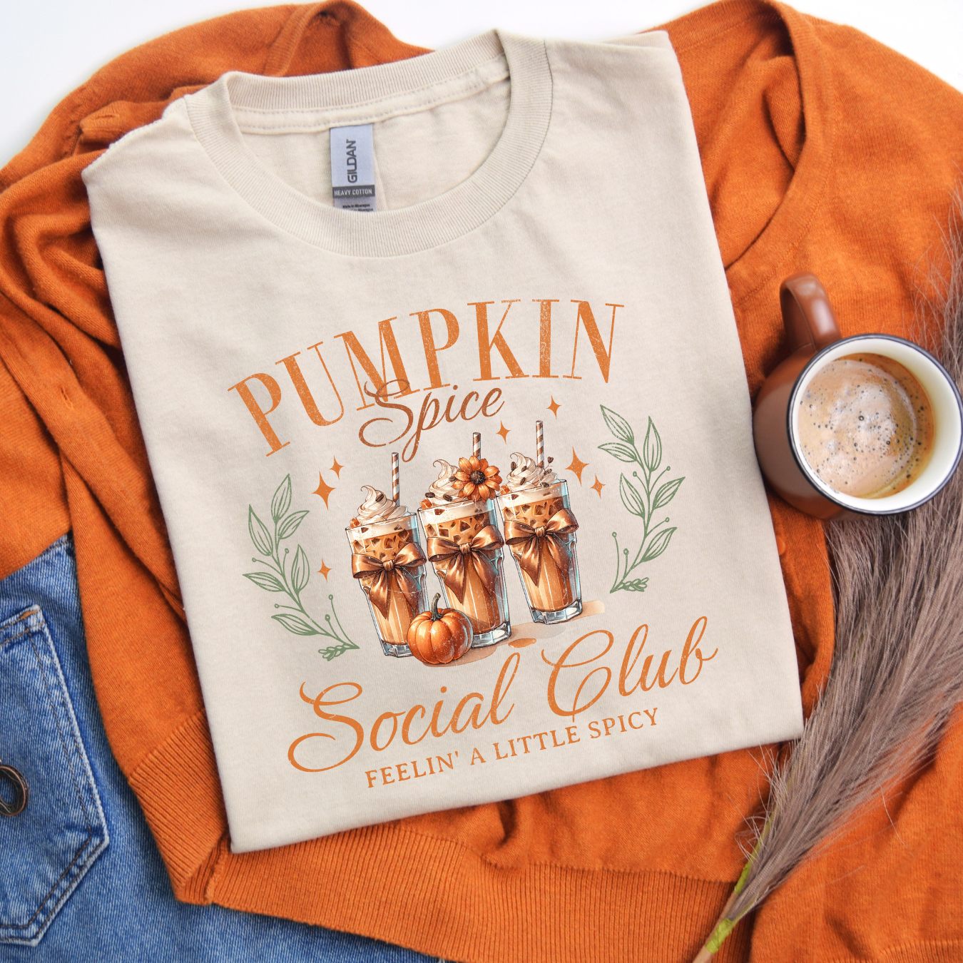 Pumpkin Spice Social Club T-Shirt