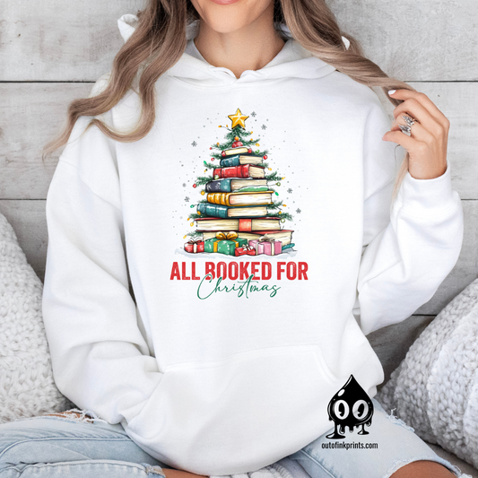 All Booked for Christmas Sweatshirt