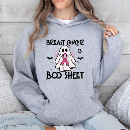 Cancer is Boo Sheet Hoodie