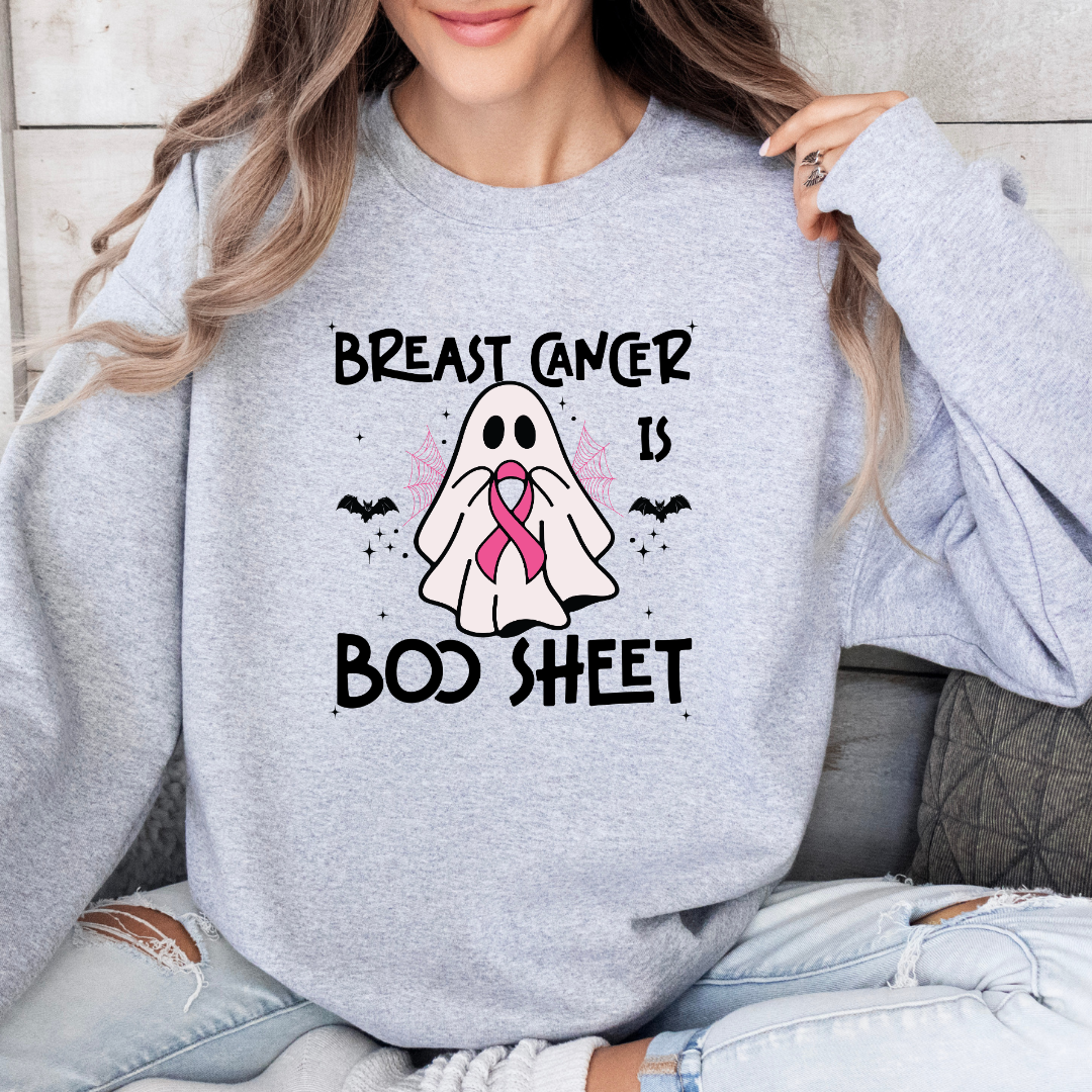 Cancer is Boo Sheet Sweatshirt