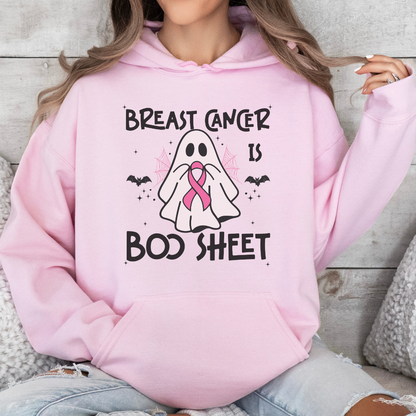 Cancer is Boo Sheet Hoodie