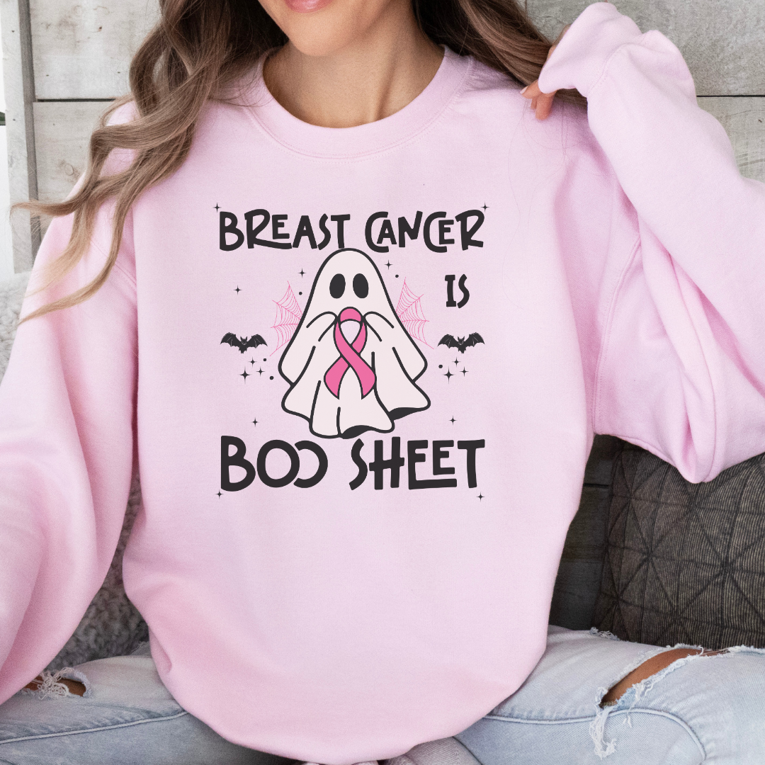 Cancer is Boo Sheet Sweatshirt