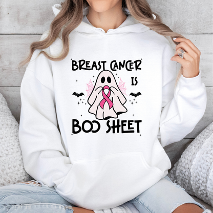 Cancer is Boo Sheet Hoodie