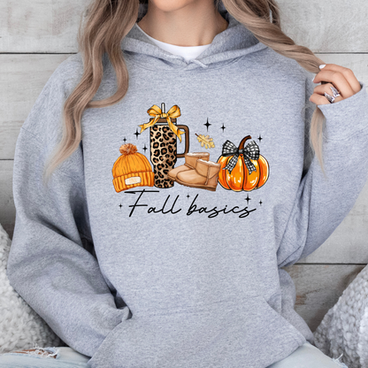 Fall Basics Hoodie – Cozy & Chic Autumn Essentials Hoodie