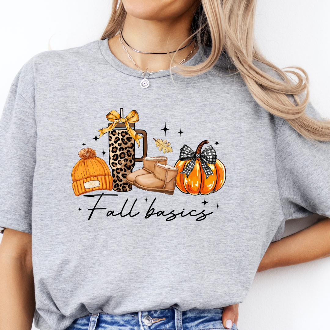 Fall Basics Tee – Cozy & Chic Autumn Essentials T-Shirt