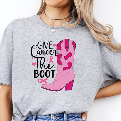 'Give Cancer the Boot' T-Shirt