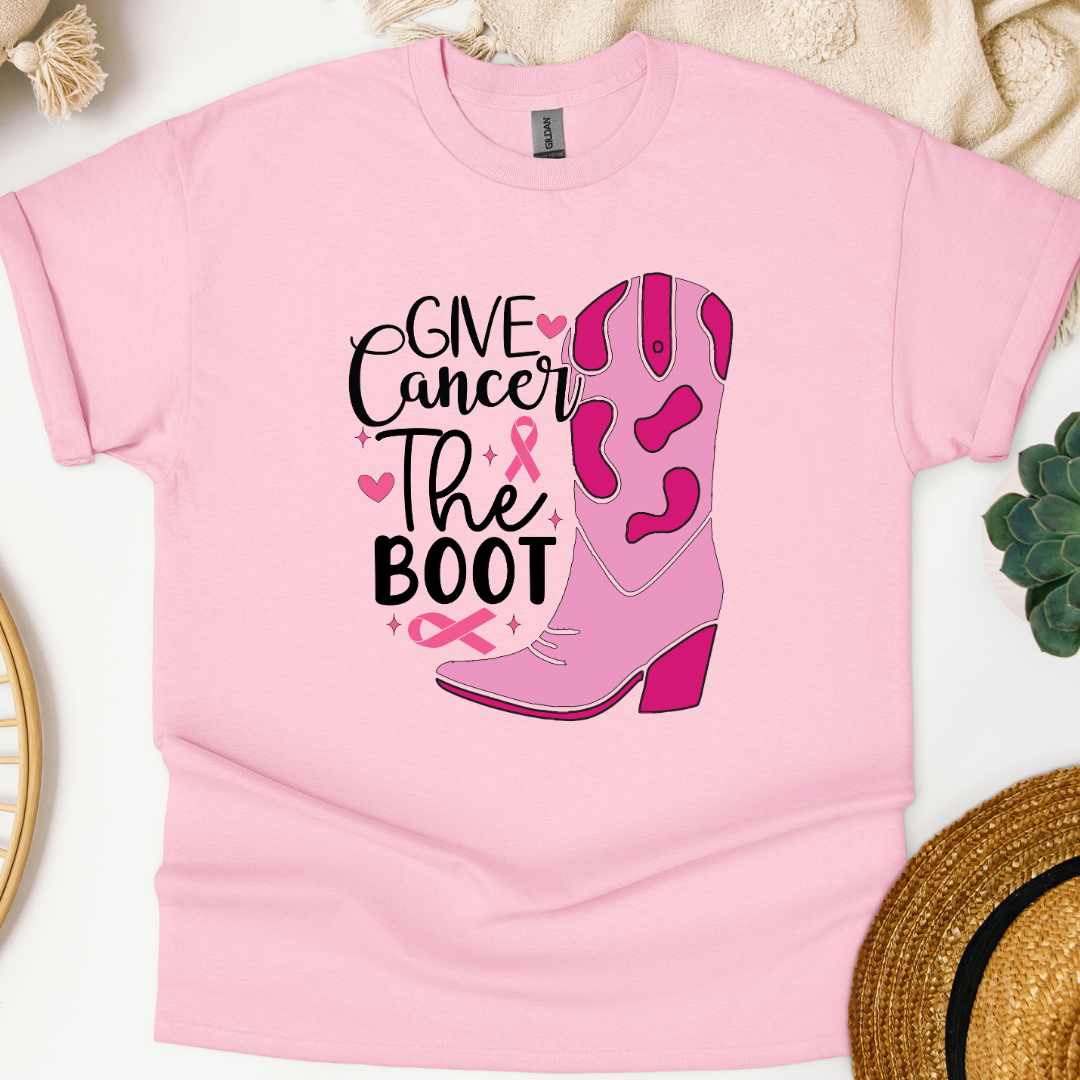 'Give Cancer the Boot' T-Shirt