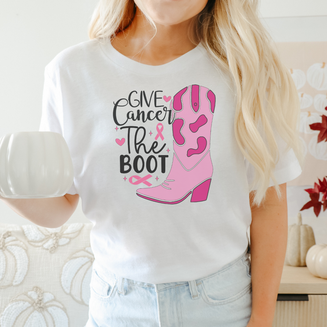 'Give Cancer the Boot' T-Shirt