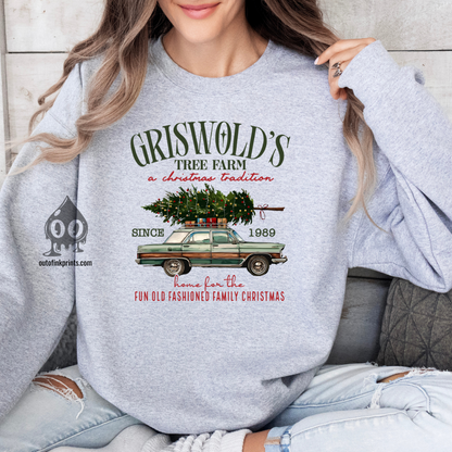 Family Christmas Tree Farm Sweatshirt