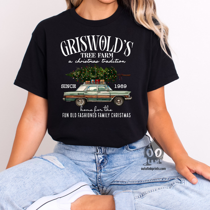 Family Christmas Tree Farm T-Shirt