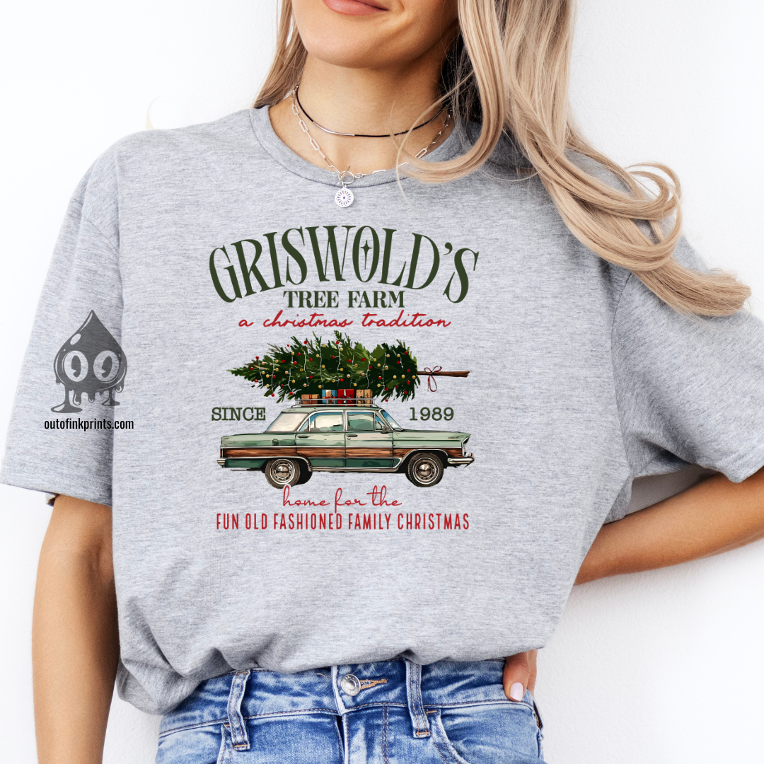 Family Christmas Tree Farm T-Shirt