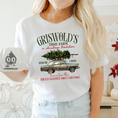 Family Christmas Tree Farm T-Shirt