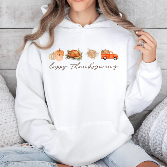 Happy Thanksgiving Favorites Hoodie