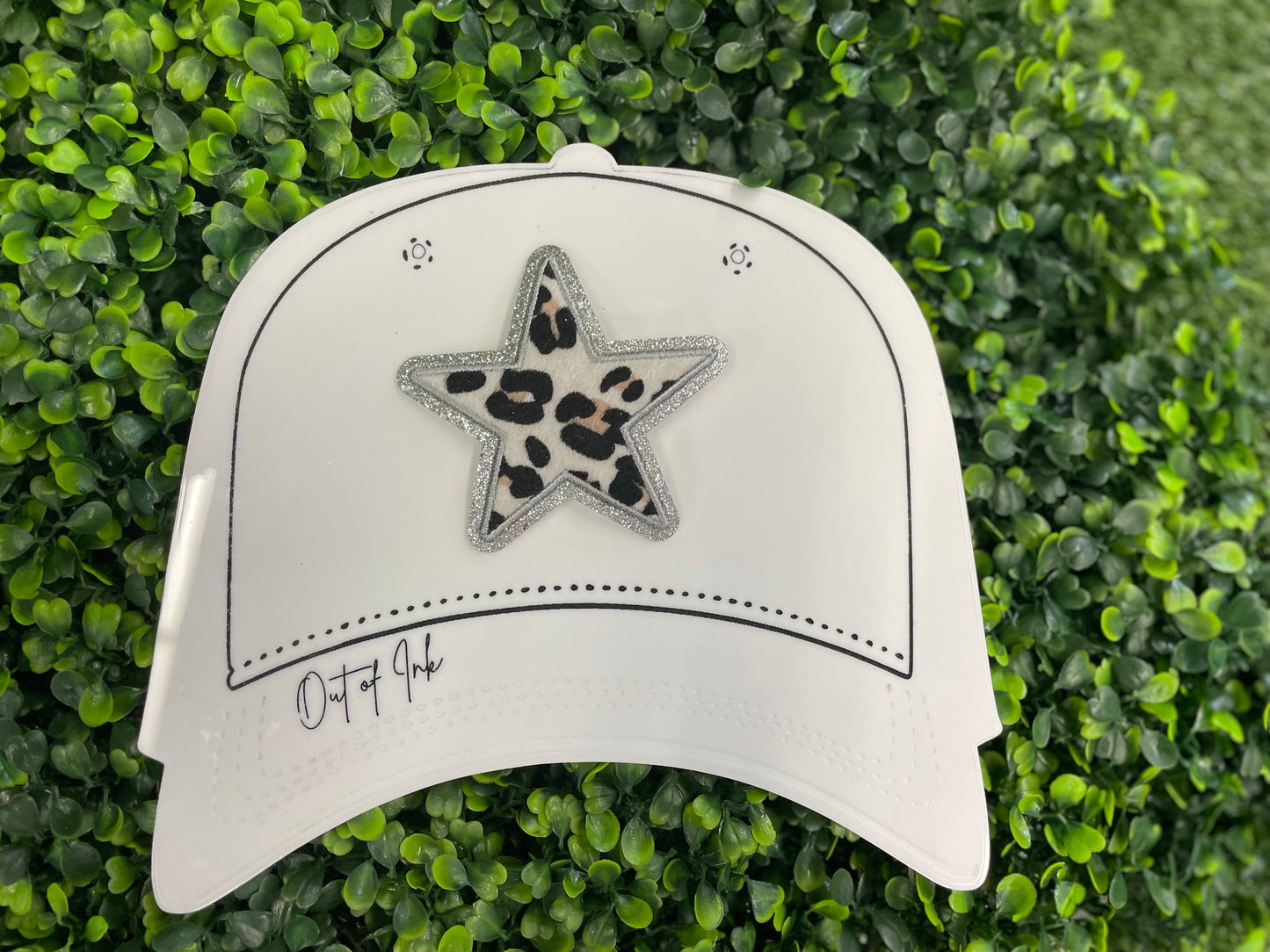 Leopard Print Star Patch