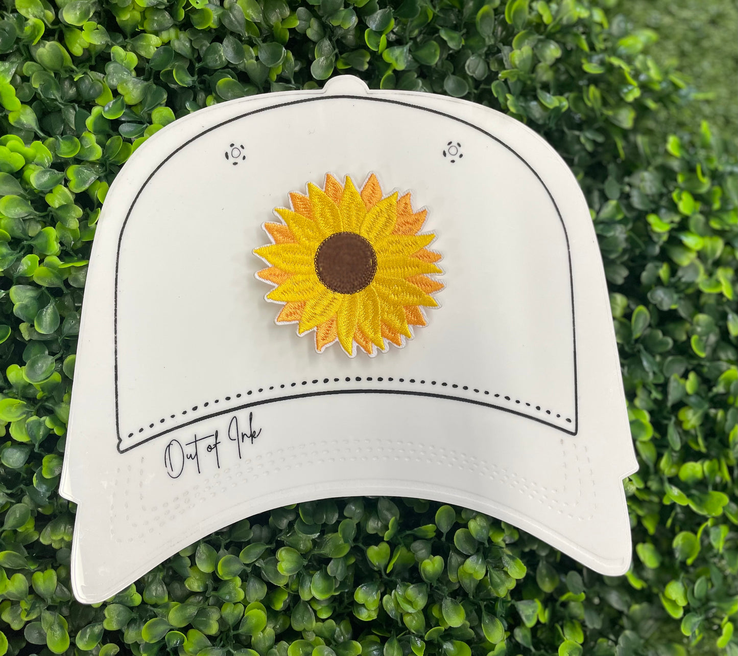 Sunflower Embroidered Patch