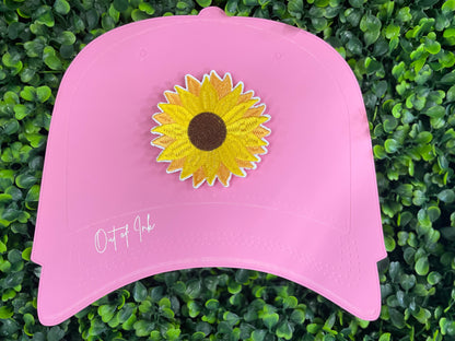 Sunflower Embroidered Patch