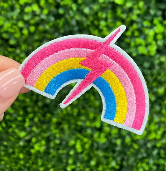 Rainbow Bolt Patch