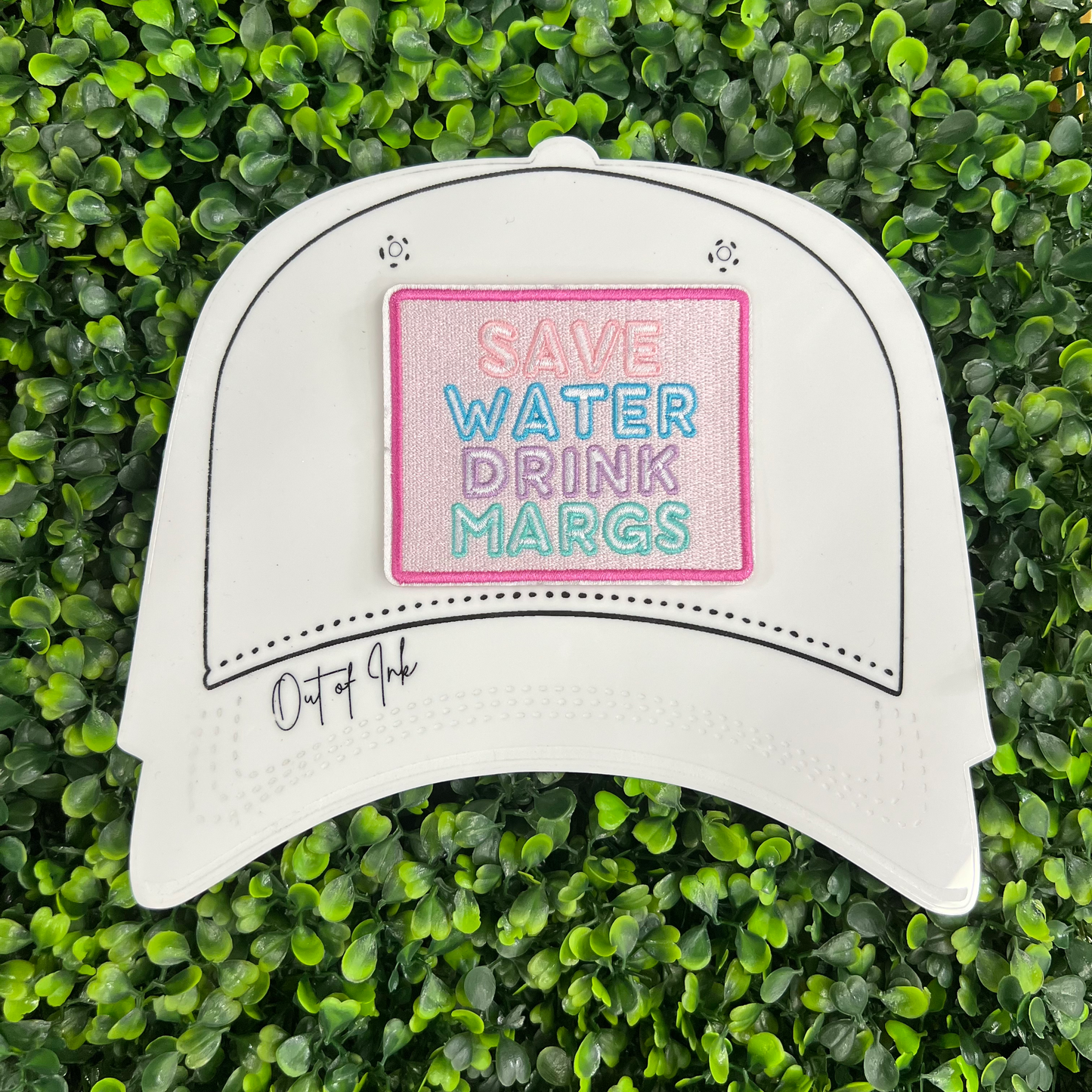 Save Water Drink Margs Embroidered Patch