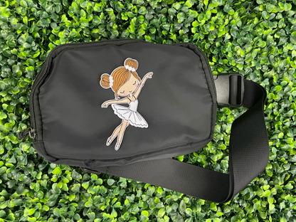 Little Ballerina Embroidered Patch