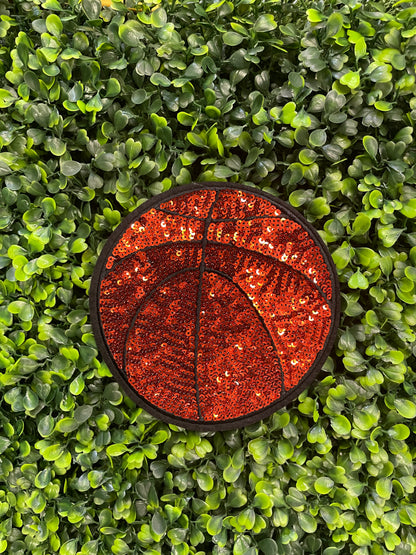 Basketball Sequins Patch