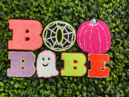 Boo Babe Chenille Patch