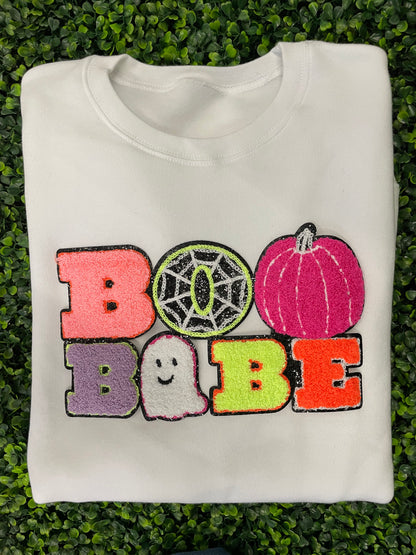Boo Babe Chenille Patch