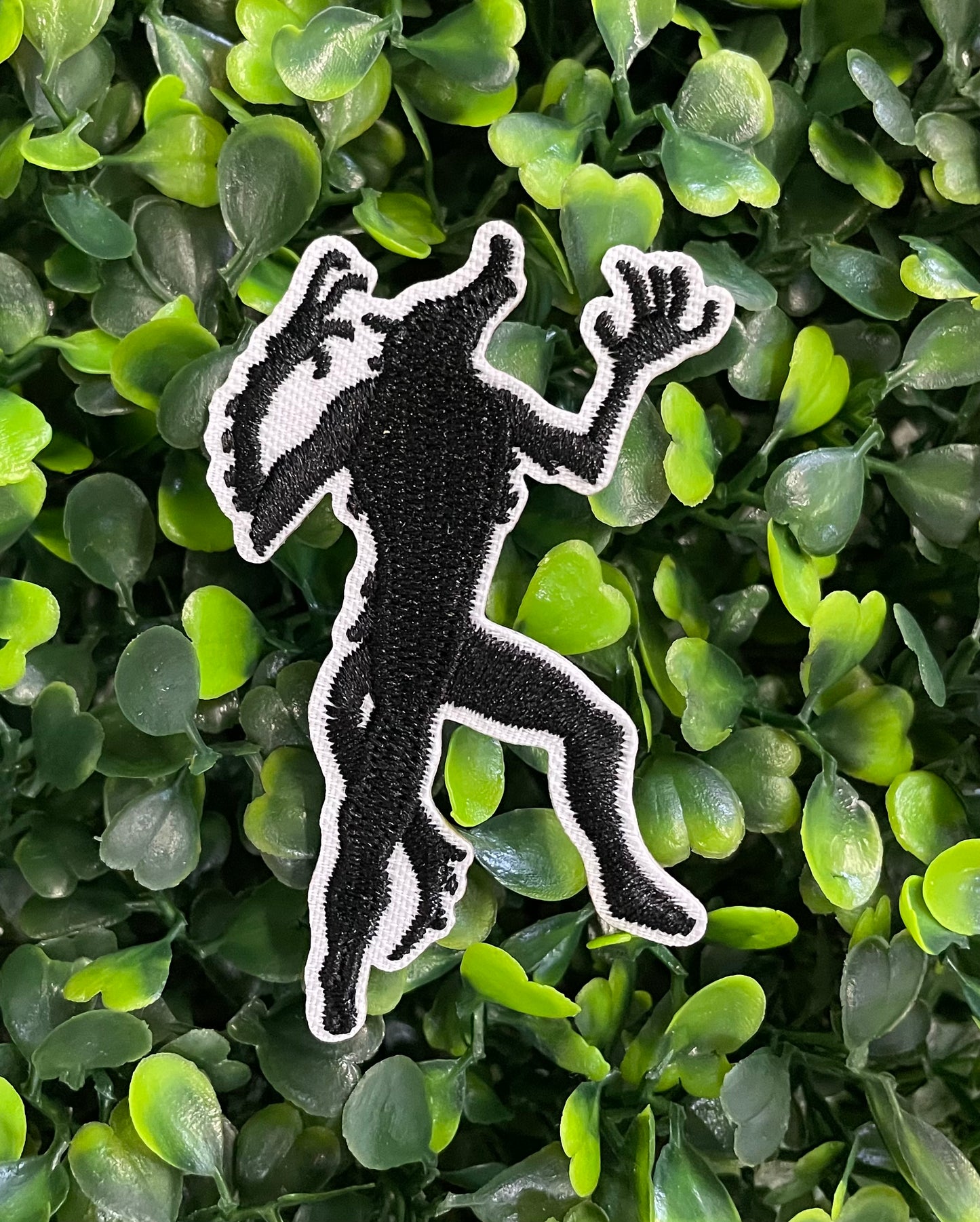 Werewolf Silhouette Embroidered Patch