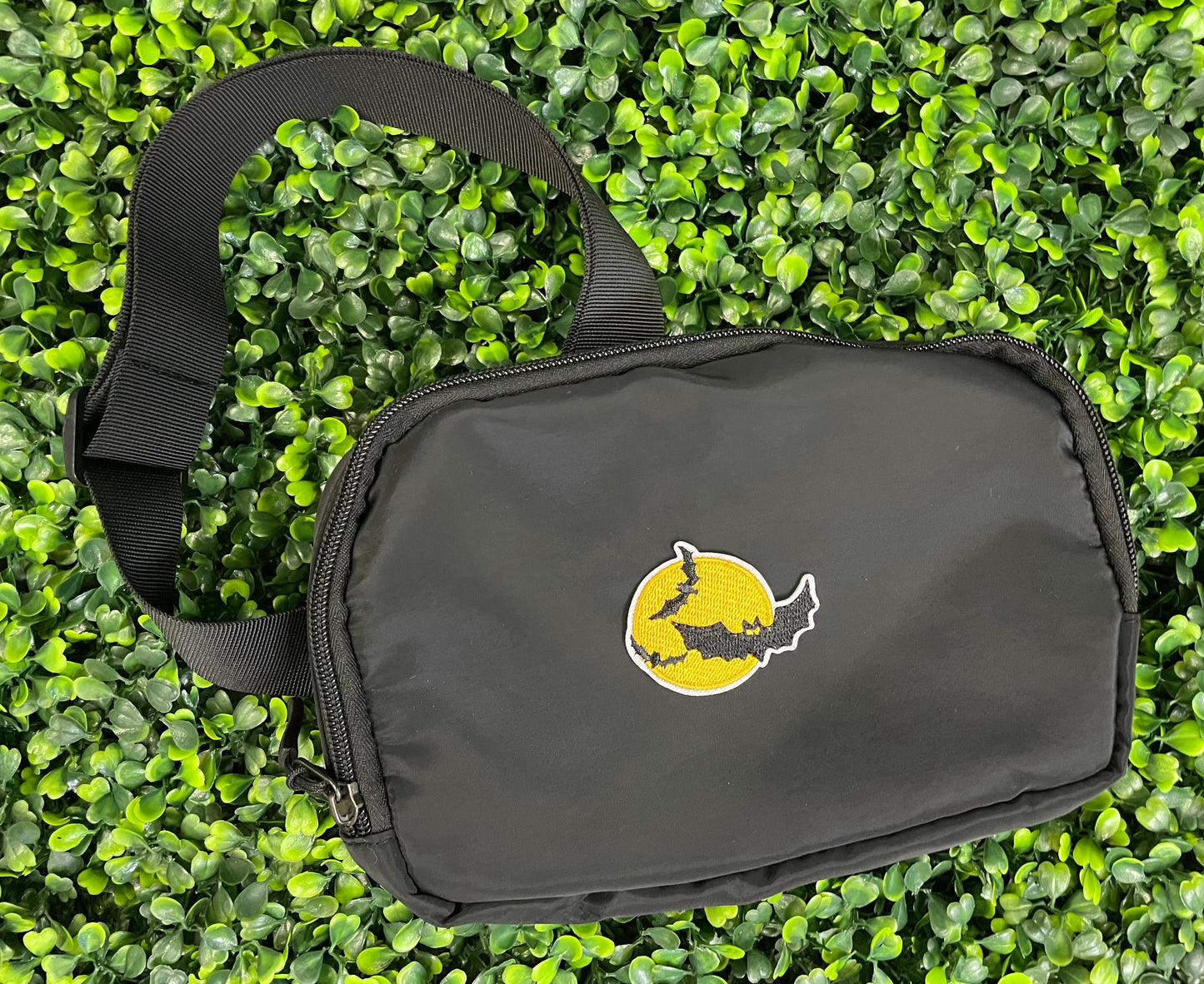 Batty Moon Halloween Embroidered Patch