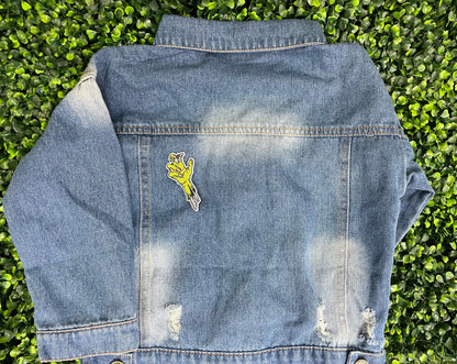 Zombie Hand Embroidered Patch
