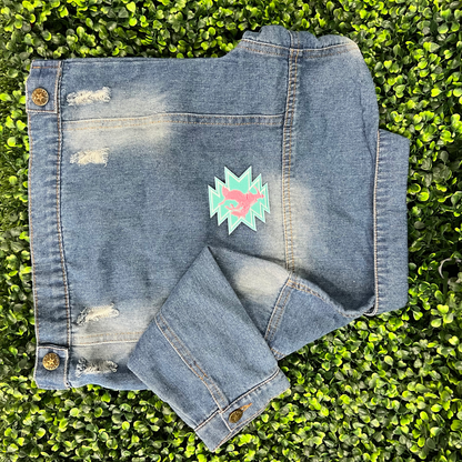 Pink Pony Rodeo Cowboy Patch