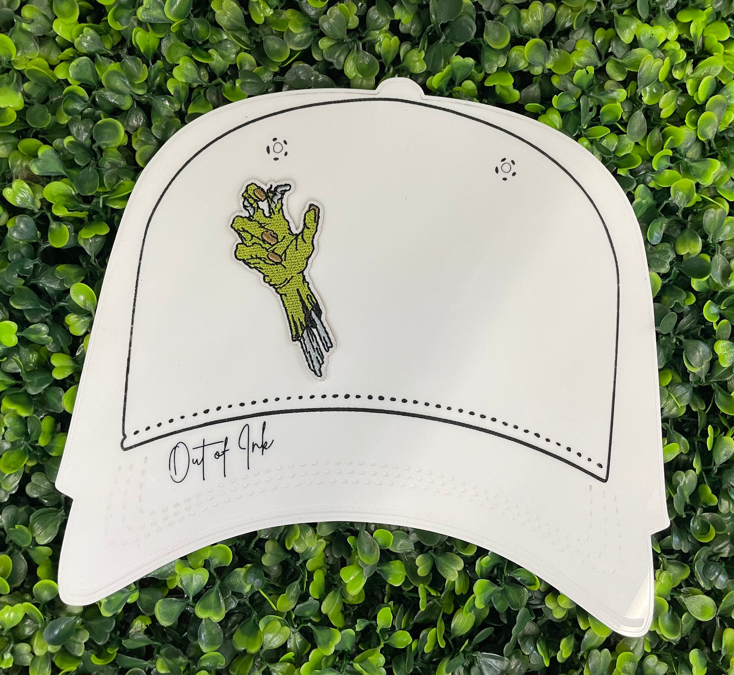Zombie Hand Embroidered Patch