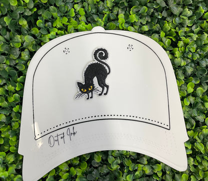 Black Cat Embroidered Patch