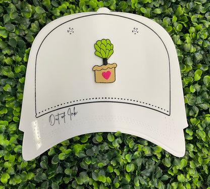 Coquette Succulent Embroidered Patch