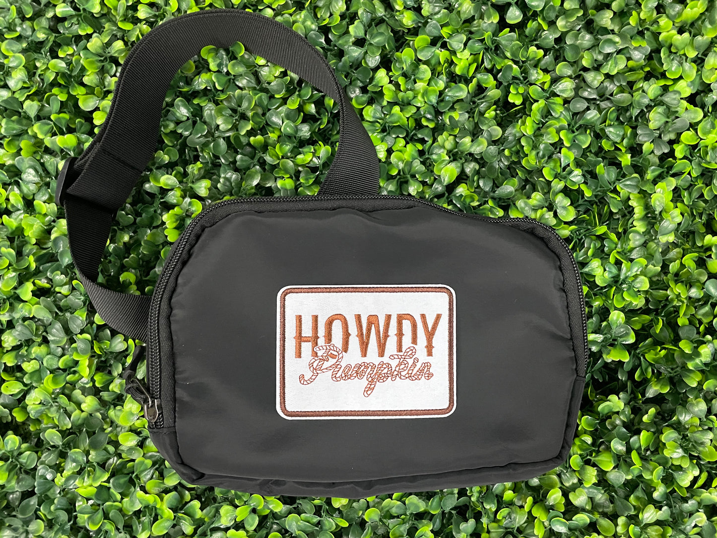 Howdy Pumpkin Embroidered Patch