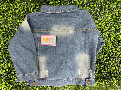 WWJD Colorful Embroidered Patch