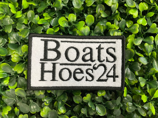 Boats Hoes ‘24 Embroidered Patch
