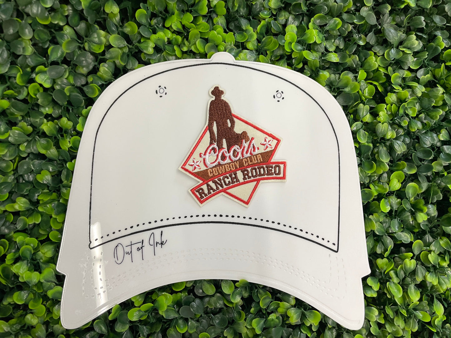 Coors Cowboy Club Ranch Rodeo Embroidered Patch