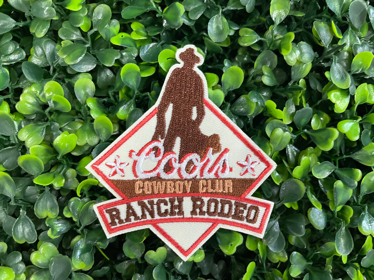 Coors Cowboy Club Ranch Rodeo Embroidered Patch